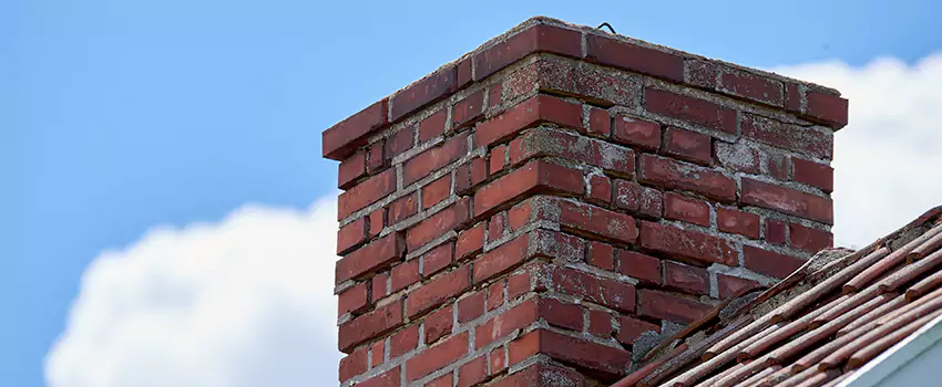 Brick Chimney Flue Installation in Monroe, NC
