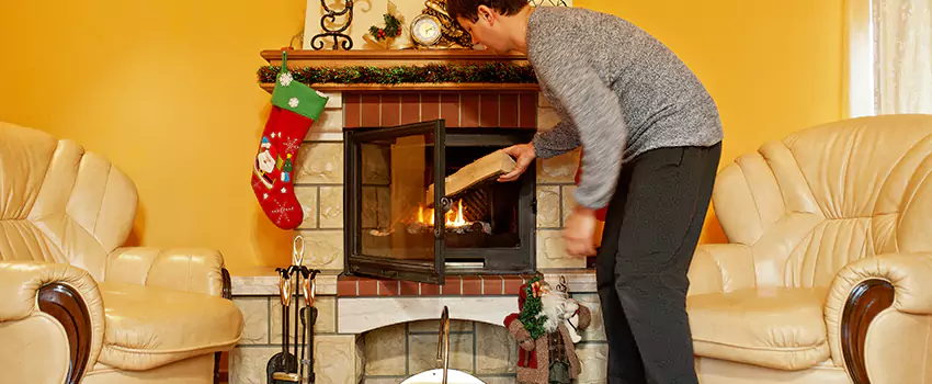 Gas to Wood-Burning Fireplace Conversion Services in Monroe, North Carolina