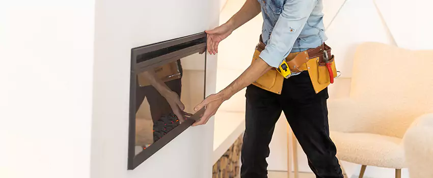 Metal Fireplace Installation in Monroe, North Carolina