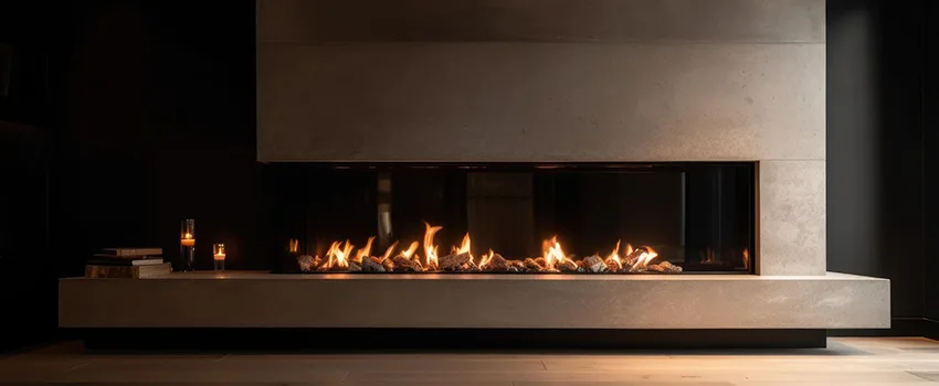 Gas Fireplace Ember Bed Design Services in Monroe, North Carolina
