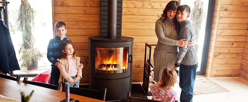 Morso Cast Iron Fireplace Insert Installation in Monroe, North Carolina