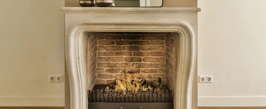 Vintage-style Fireplace Redesign in Monroe, North Carolina