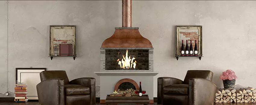 Thelin Hearth Products Providence Pellet Insert Fireplace Installation in Monroe, NC