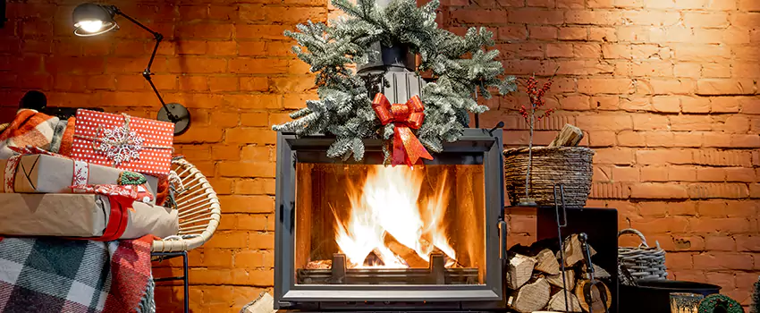 Travis Industries Linear Gas Fireplace Installation in Monroe, North Carolina