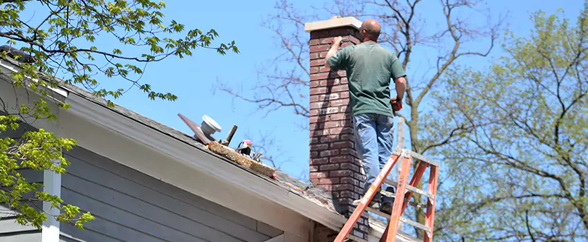 Vinyl and PVC Chimney Flashing Installation in Monroe, NC