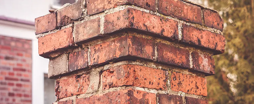Cracked Chimney Bricks Repair Cost in Monroe, North Carolina